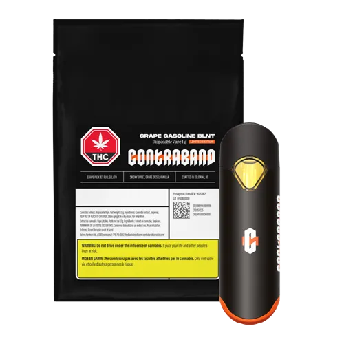 Product image of Grape Gasoline BLNT - Contraband - Disposables