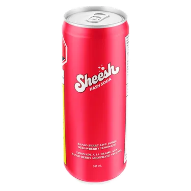 Product image of Banjo Berry Live Rosin Strawberry Lemonade - Sheesh Hash Sodas - THC Drinks