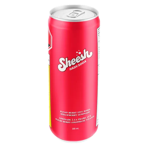 Product image of Banjo Berry Live Rosin Strawberry Lemonade - Sheesh Hash Sodas - THC Drinks