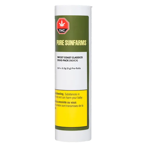 West Coast Classics Duo Pack - Pure Sunfarms - Variety Pre-Rolled