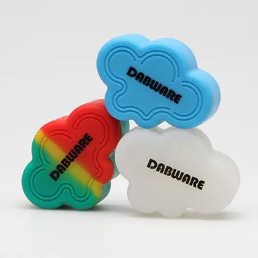 Product image of DabWare, 22ml 4 Slot Cloud Silicone Container