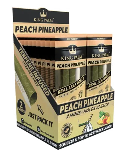 Product image of King Palm, Mini Pre-Rolled Cones 2pk