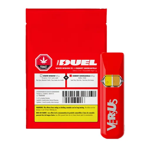 DUEL White Widow FS & Cherry Smokakola 2-in-1 - Versus - Disposables