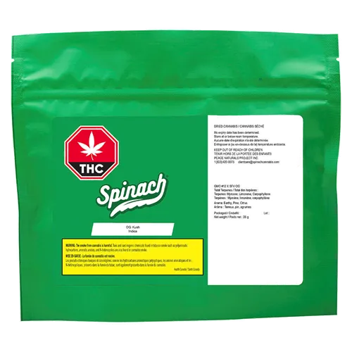 OG Kush - Spinach - Dried Flower