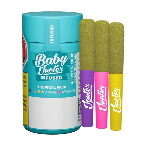 Baby Jeeter Tropical - Jeeter - Variety Infused Pre-Rolled