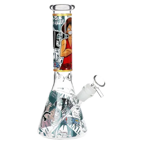 Product image of One Treasure, 10" Beaker Glass Water Pipe