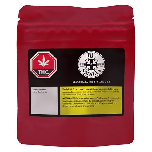 Electric Lotus Smalls - BC Smalls - Dried Flower