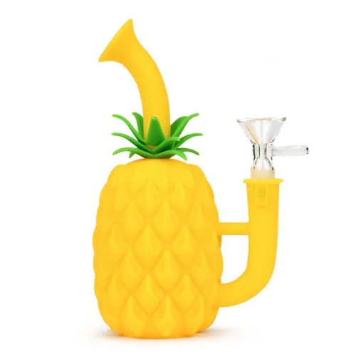 Product image of LIT Silicone, 7" Silicone Pineapple Water Pipe