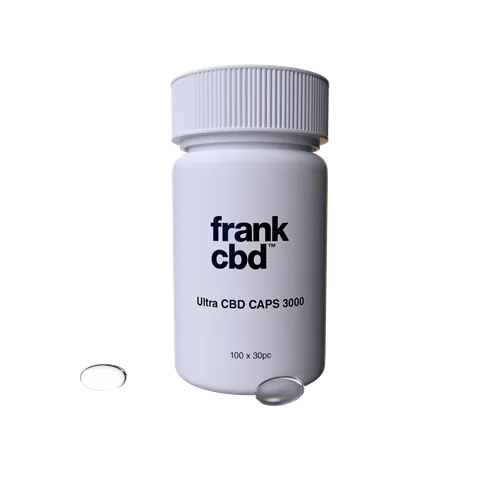 Product image of Ultra CBD Caps 3000 - frank cbd - Capsules