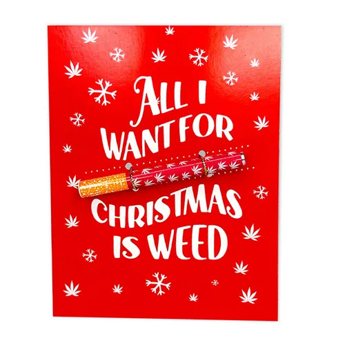 KushKards, Greeting Cards w/ One Hitter Slot