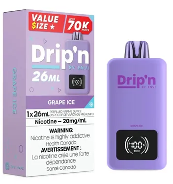 Product image of Grape Ice - Drip'n Envi - Disposable