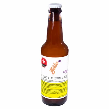 Product image of Peach Haze Sativa Craft Soda - Zèle LO - THC Drinks