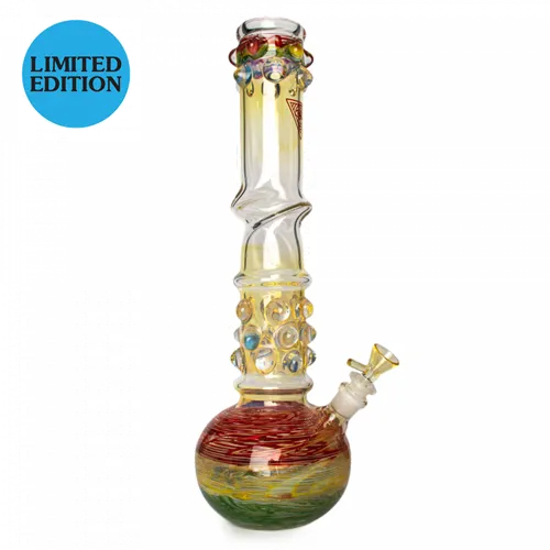 Product image of Red Eye Glass, 16" Limited Edition Mega Marble Bubble Base