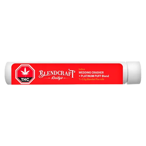 Blendcraft Daily's Indica (Wedding Crasher x Platinum Puff) - Blendcraft - Joints