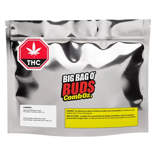 CombOz Pink Kush Mints + Purple Cherry Punch - Big Bag O' Buds - Variety Flower