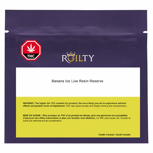 Banana Ice Live Resin Reserve - Roilty - Resin