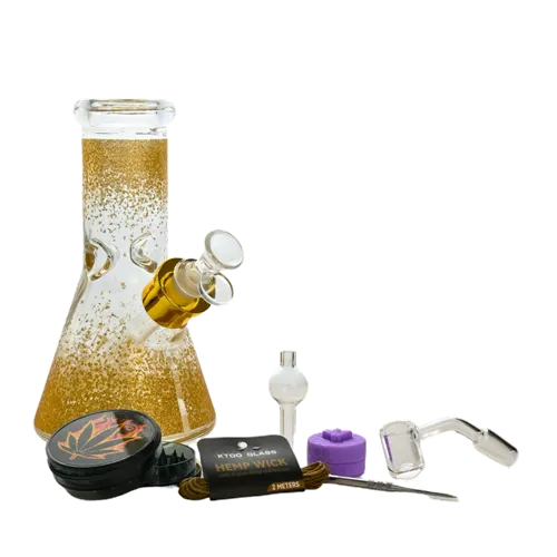 Product image of 8" Glass Bong Dab Kit