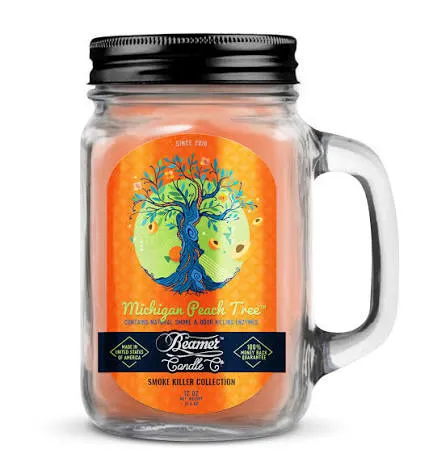 Beamer, Smoke Killer Collection, 12oz Candle Large Mason Jar