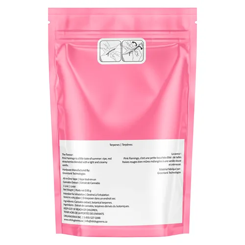 Pink Flamingo Dripbar - Sticky Greens - Disposables