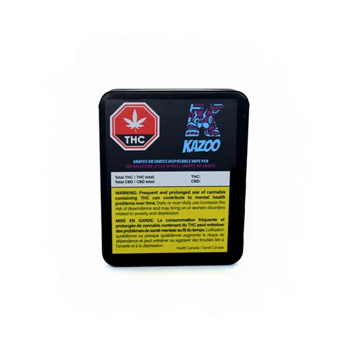 Grapes on Skates 88% THC, 10% CBD by Kazoo
