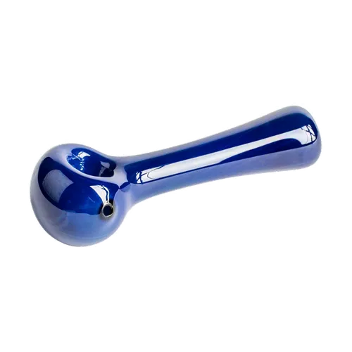 Product image of Red Eye Glass, 4.5" Solid Colour Spoon Hand Pipe