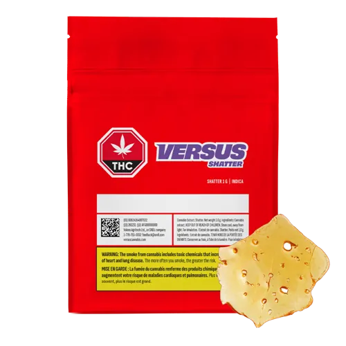 Product image of Indica Shatter - Versus - Shatter