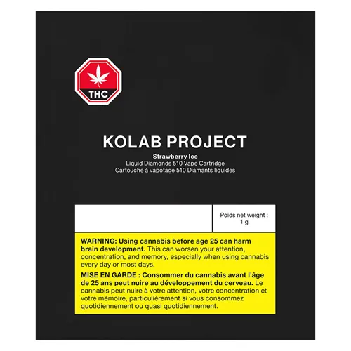 Strawberry Ice Diamonds - Kolab Project - 510 Cartridges