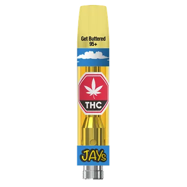 Product image of High Potency 95+ Get Buttered - Jays - 510 Cartridges