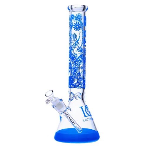 Product image of Legendary, 16" 7mm Floral Mist Beaker Bong
