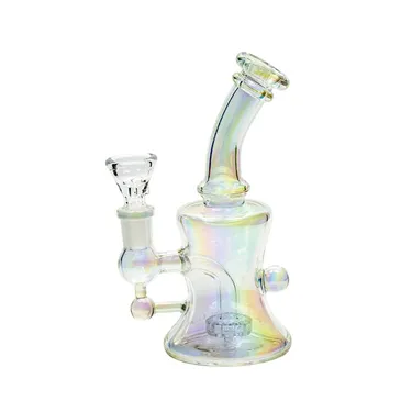 Product image of Piranha, 6" Glass Hourglass Rig w/ Bowl