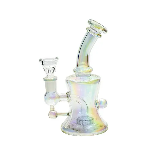 Product image of Piranha, 6" Glass Hourglass Rig w/ Bowl