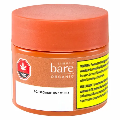 BC Organic Lime Mjito - Simply Bare - Dried Flower