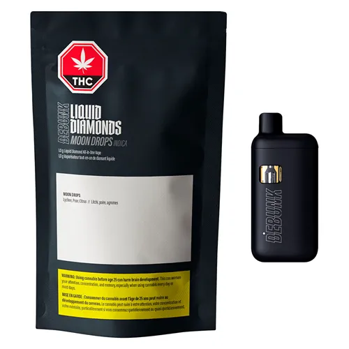 Moon Drops Liquid Diamonds AIO - Debunk - Disposables
