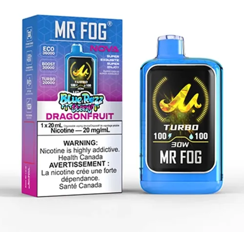 Product image of Blue Razz Steezy Dragonfruit - MR FOG x NOVA - Disposable