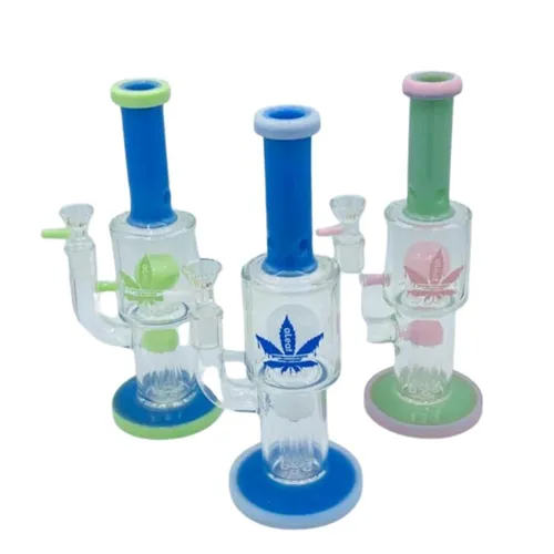 Product image of Aleaf, Double Tree 10.5" Glass Bong