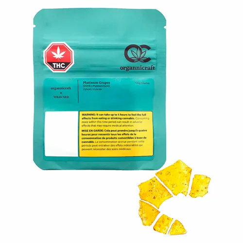 Product image of Platinum Grapes - Organnicraft - Shatter