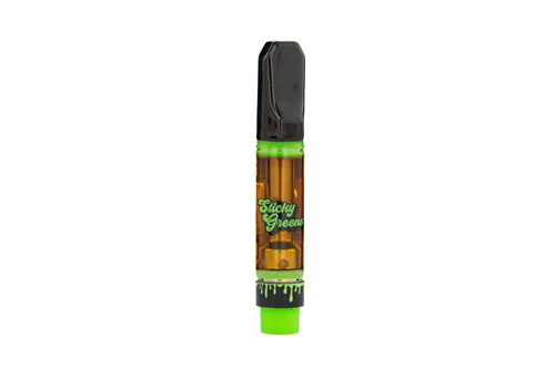 Product image of Purple Pebbles Liquid Diamond - Sticky Greens - 510 Cartridges