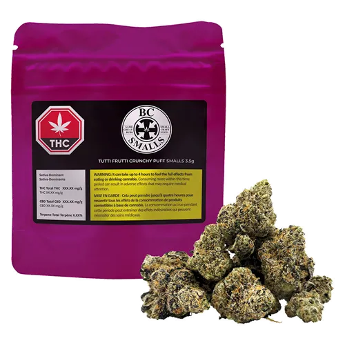 Tutti Frutti Crunchy Puff Smalls - BC Smalls - Dried Flower