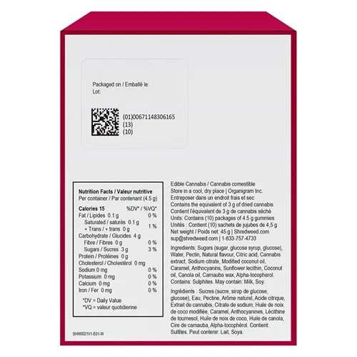 Cherry Cola - Shred'ems - Gummies