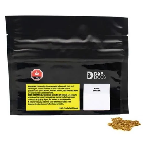 Product image of Orange Hill Indica Shatter - Dab Bods - Shatter