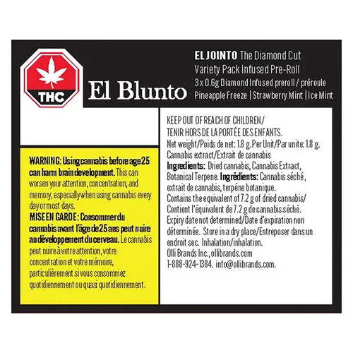 El Jointo The Diamond Cut - El Blunto - Variety Infused Pre-Rolled