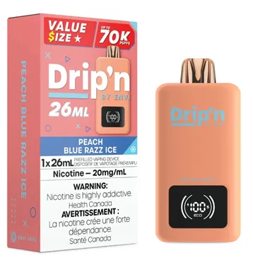 Product image of Peach Blue Razz Ice - Drip'n Envi - Disposable