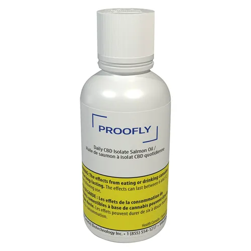 Daily CBD Isolate Salmon Oil - Proofly - Ingestible Oils