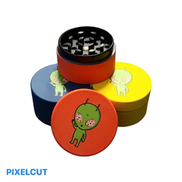 Product image of Take Off, 4-Piece Grinder w/ Alien Character