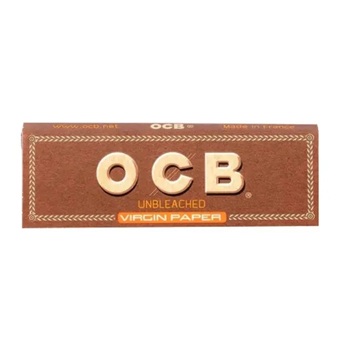 Product image of OCB, Virgin Unbleached Rolling Papers