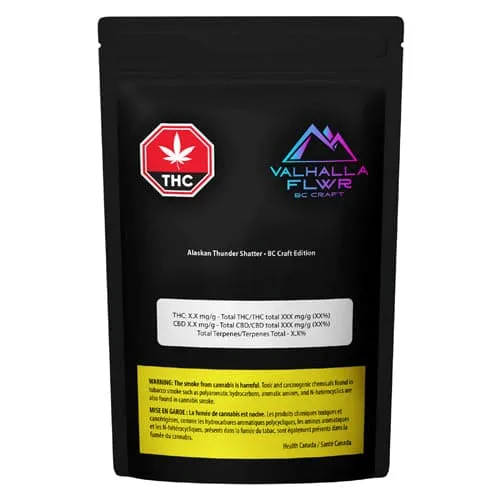 Alaskan Thunder BC Craft Edition - Valhalla Flwr - Shatter