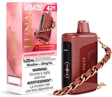 Product image of Strawberry Cheese Delight - Kraze Luna - Disposable