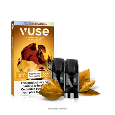 Product image of Golden Tobacco 2 Pack - Vuse - Pods