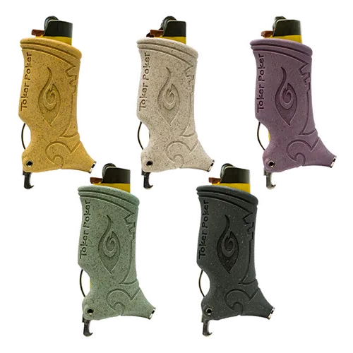 Product image of Toker Poker, Lighter Sleeve Hemp Edition w/ Bottle Opener