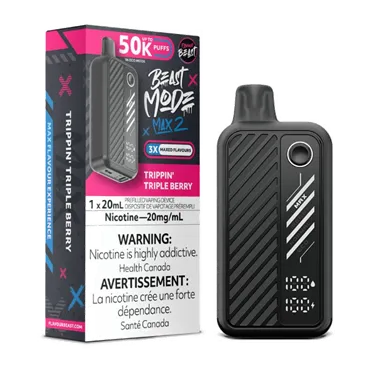 Product image of Trippin' Triple Berry - Flavour Beast Mode Max 2 - Disposable